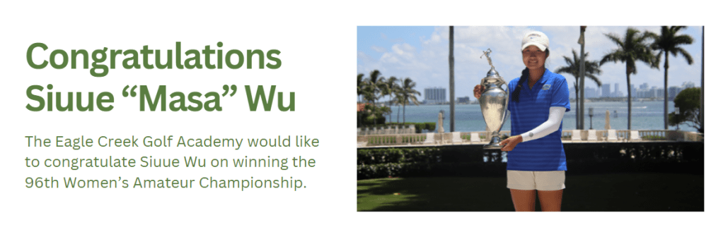 Congratulations Siuue "Masa" Wu